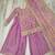 Pink silk readymade suit with embroidery & sequince work