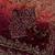 orange-maroon shaded in sequin embroidery chiffon saree 
