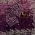 baby pink-purple shaded in sequin embroidery chiffon saree 