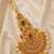 Multicolor peacock bridal maangtikka