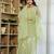 Women's Gorgeous Thread Work Chanderi Silk Fabric Flared Anarkali Pant and Dupatta Set