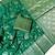 green jaqurad border with tassels on pallu a khaddi crep georgette saree