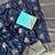 neavy blue sequin embroidery cut lace fitting viscos khaddi creap georgette saree