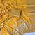 yellow tassels on pallu a with border khaddi crep georgette saree
