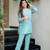 Women's Gorgeous Embroidery Work Simmer Silk Fabric Straight Kurta Pant