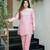 Women's Gorgeous Embroidery Work Simmer Silk Fabric Straight Kurta Pant