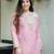 Women's Gorgeous Embroidery Work Simmer Silk Fabric Straight Kurta Pant