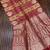 maroon jaqurad dubbling zari and beautiful peacock butti with lining design georgette saree