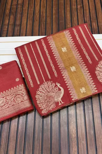 maroon jaqurad dubbling zari and beautiful peacock butti with lining design georgette saree