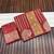 maroon jaqurad dubbling zari and beautiful peacock butti with lining design georgette saree