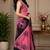 pink chanderi cotton tree mofis printed ready made saree