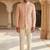 Peach color premium jodhpuri for men | premium designer bandhgala ethnic wear