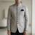 Gray color self weaving jodhpuri for men | premium designer bandhgala ethnic wear