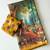Yellow Color Dharmavaram Big Figure Weaving Printing Type Printed Jaqurad Saree
