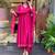 Women's Gorgeous Embroidery Work Chanderi Sik Fabric Flared Kurta Pant and Dupatta Set