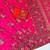 pink embroidery flower border with minakari jaqurad rajwada pasmina silk saree