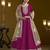 rani pink chanderi butti Anarkali Suit