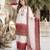 Maroon georgette  party wear embroidery  plazzo suit set