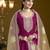 rani pink chanderi butti Anarkali Suit