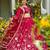 Red Designer Lehenga - Heavy Embroidery for Festive Wear For Women's
