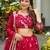 Red Designer Lehenga - Heavy Embroidery for Festive Wear For Women's