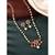 Rani pink necklace drop earrings set ethnic fashion jewellery for women