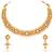 White necklace drop earrings set ethnic fashion jewellery for women