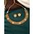 White necklace stud earrings set ethnic fashion jewellery for women