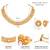White necklace stud earrings set ethnic fashion jewellery for women