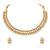 White necklace stud earrings set ethnic fashion jewellery for women