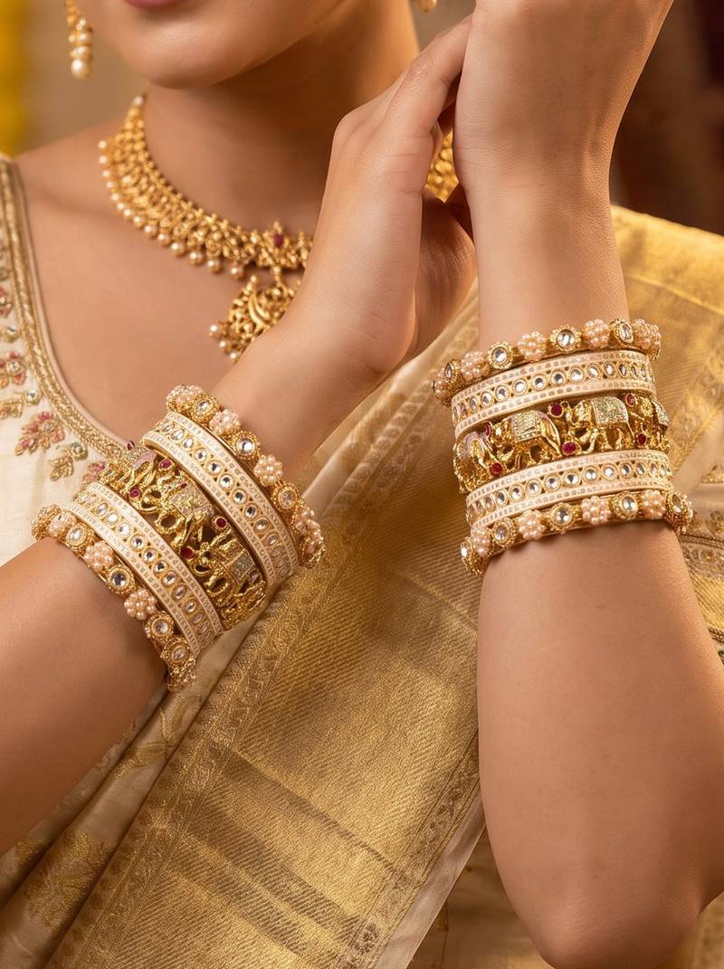 Heritage hathi rajwada traditional bangles