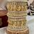 Traditional kundan rajwada bridal bangles