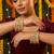 Traditional kundan rajwada bridal bangles