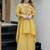 Women's Gorgeous Embroidery Work French Crepe Fabric Flared Kurta Palazzo Set