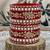 Traditional rajwadi chuda with kundan work