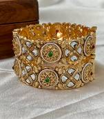 Openable kundan kada for brides
