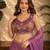 PURPLE OMBER BEADS EMBROIDERY FENDI LEHENGA CHOLI DUPATTA SET