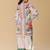 Off white rayon printed co-ord set