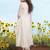 Off white cotton chex heavy thread embroidery work with printed dupatta kurta pant set