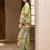 Lime rayon printed co-ord set