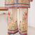 Cream rayon printed co-ord set