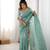 Green Gold Crush One minute Ready to Wear saree 