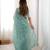 Green Gold Crush One minute Ready to Wear saree 