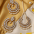 Pearl drop kundan earring tikka set