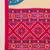 Pink color ready to wear semi modal saree with unstitched designer blouse