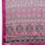 Wine color ready to wear semi modal saree with unstitched designer blouse