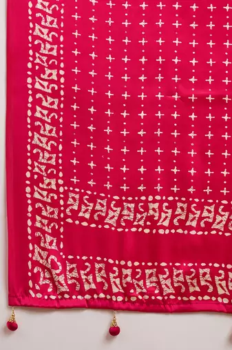 Blue color ready to wear semi modal saree with unstitched designer blouse