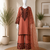 Mal cotton kurta palazzo set with organza dupatta