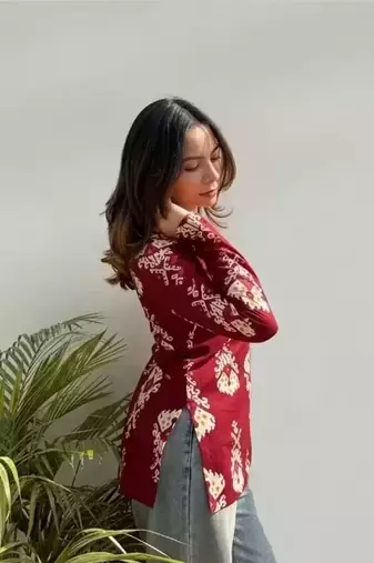 Women's Rayon printed Handblock Tunics