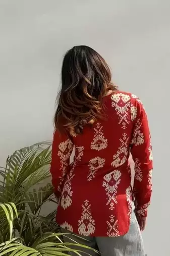 Women's Rayon printed Handblock Tunics